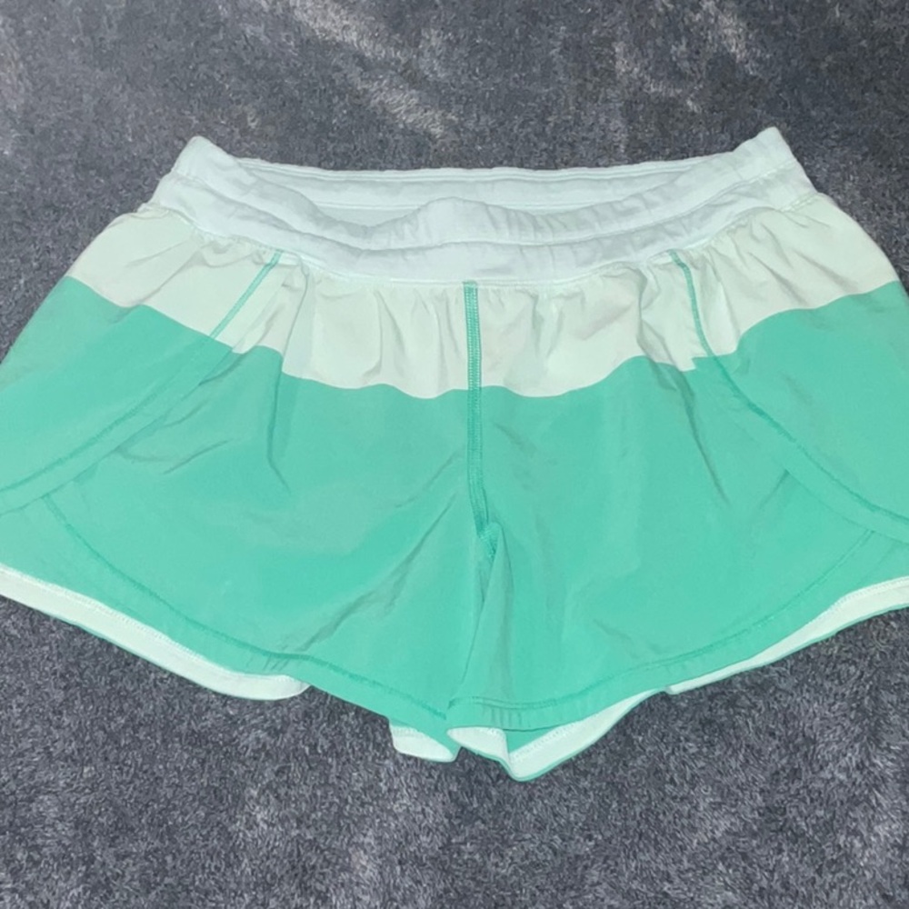 Green Lululemon Shorts